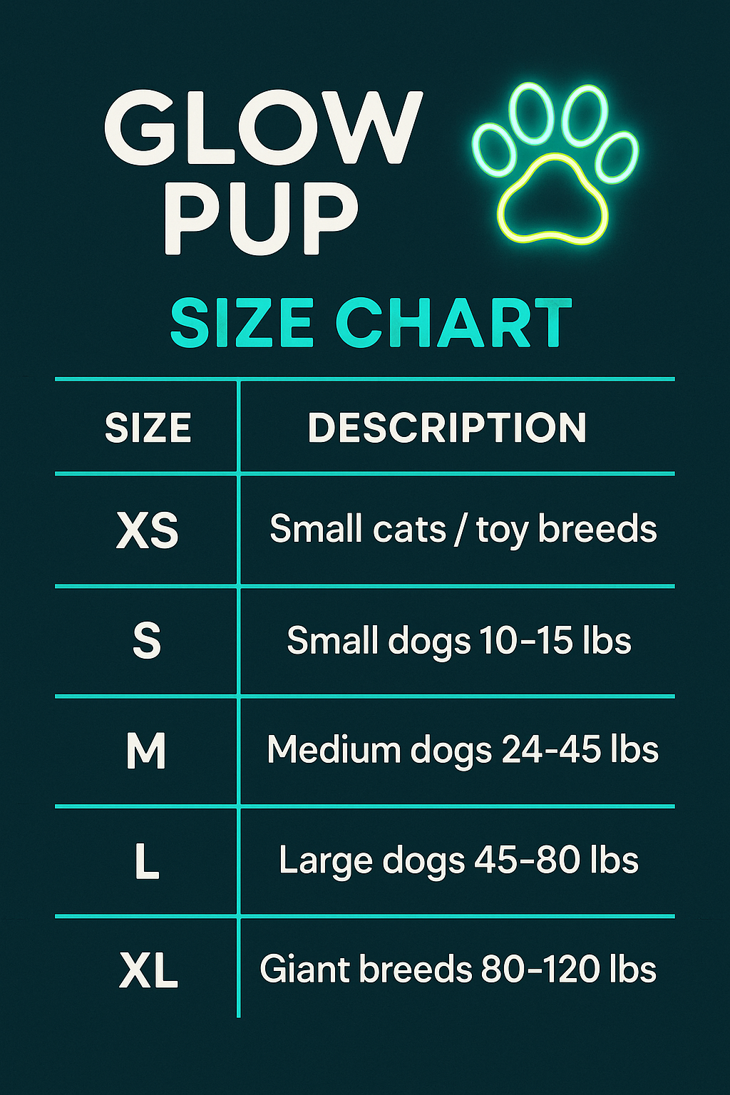 GlowPup LED Safety Dog Collar